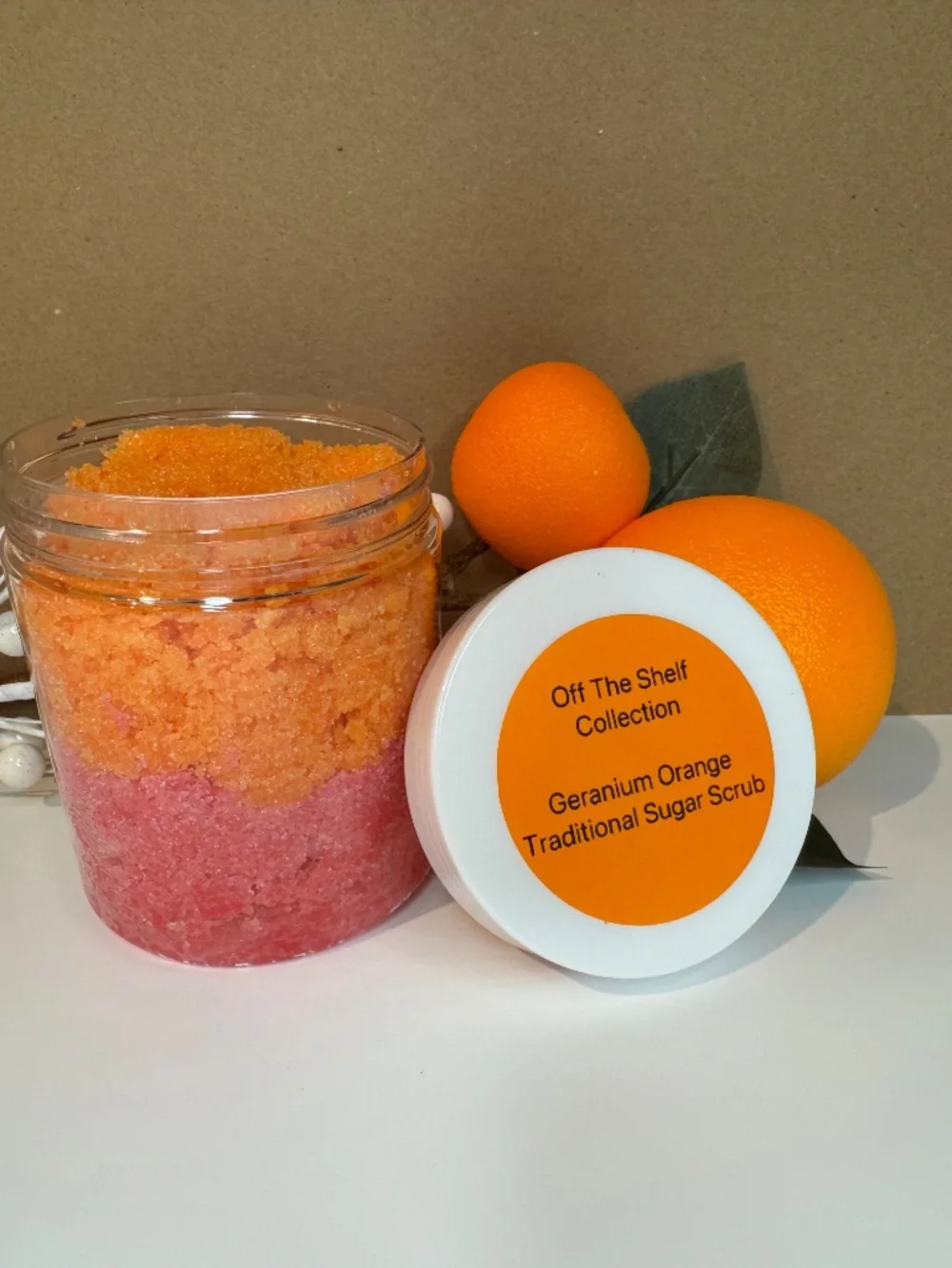 Handcrafted Sugar Scrub- Geranium Orange